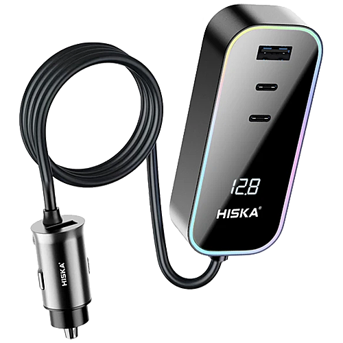 شارژ فندکی 120وات هیسکا HISKA HCC328