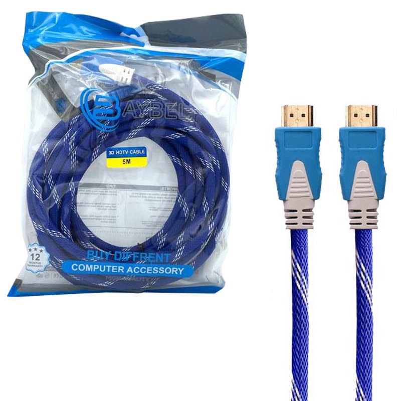 کابل BAYBEL HDMI (5متری) کابل BAYBEL HDMI (5متری)