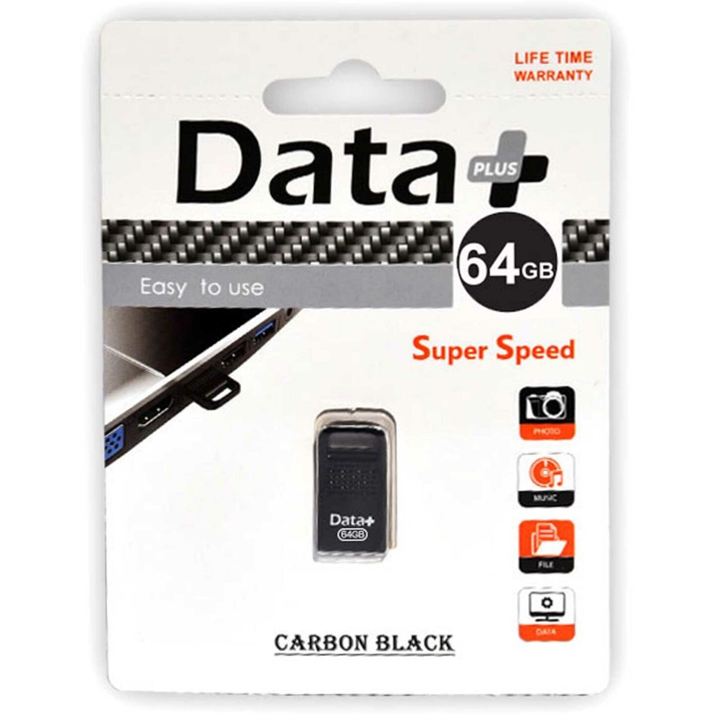 فلش دیتا پلاس Data Plus CARBON USB3.0 ظرفیت 64G فلش دیتا پلاس Data Plus CARBON USB3.0 ظرفیت 64G