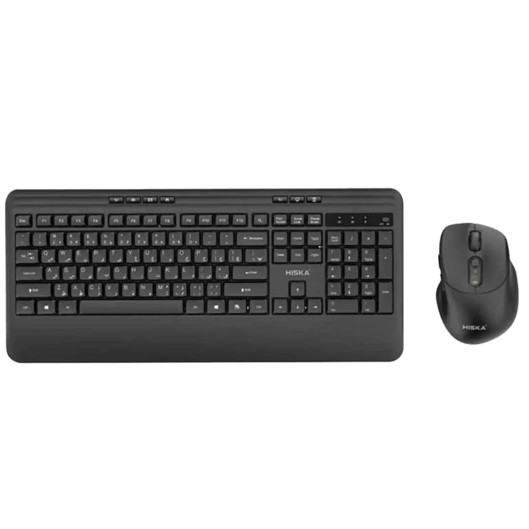 کیبورد و موس وایرلس هیسکا HISKA HMK25