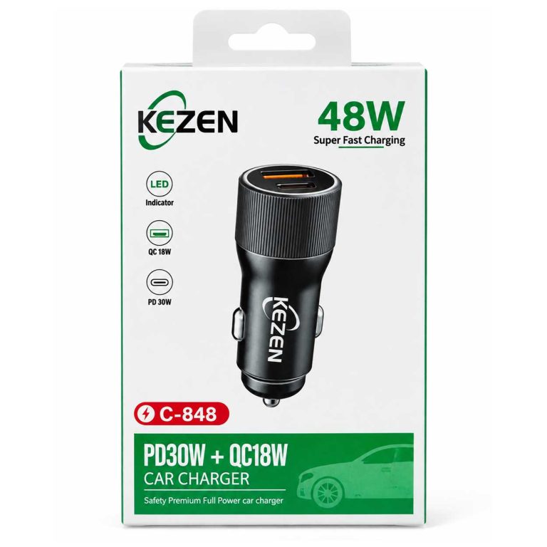 شارژر فندکی کزن KEZEN C848