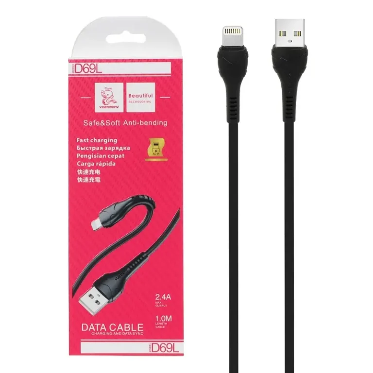 کابل USB به Lightning دنمن Denmen D69L