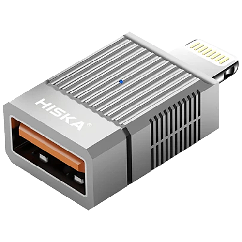 مبدل USB به Lightning هیسکا HISKA H10