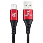 کابل کنافدار USB به Micro-USB مستر Master ETM005