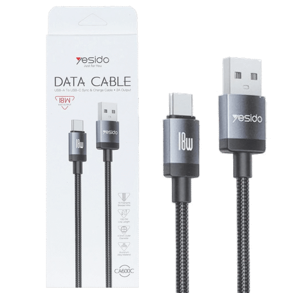 کابل USB به Type-C یسیدو YESIDO CA600C